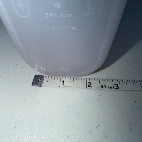 Tupperware Modular Mates Flip Top Blue Seals #4 9 3/4 cup and #3 7 1/4 Cup - Picture 13 of 14